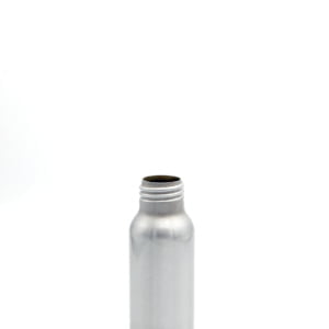 50ml aluminium bottle with screw thread 24/410