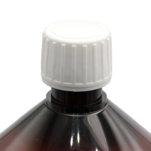 Fermeture inviolable Blanc PP 28