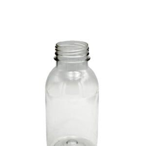 250ml wide-neck bottle rPET, 100% recyclate