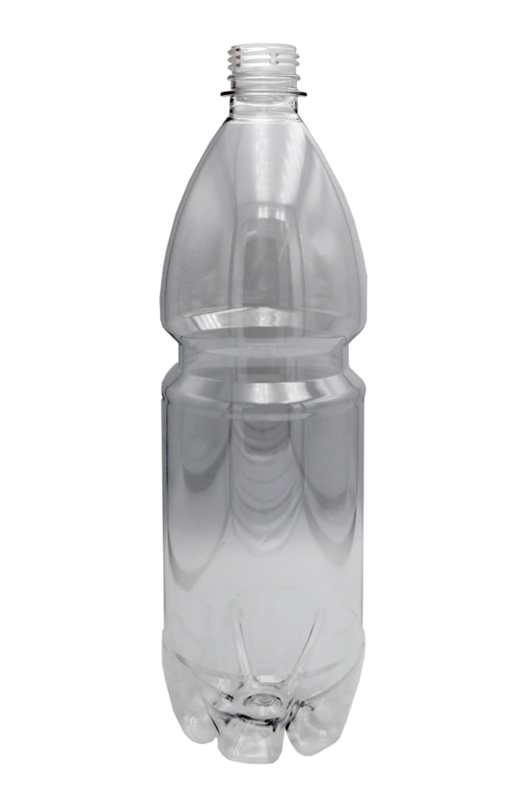 1000ml PET drinks bottle with recessed grip
