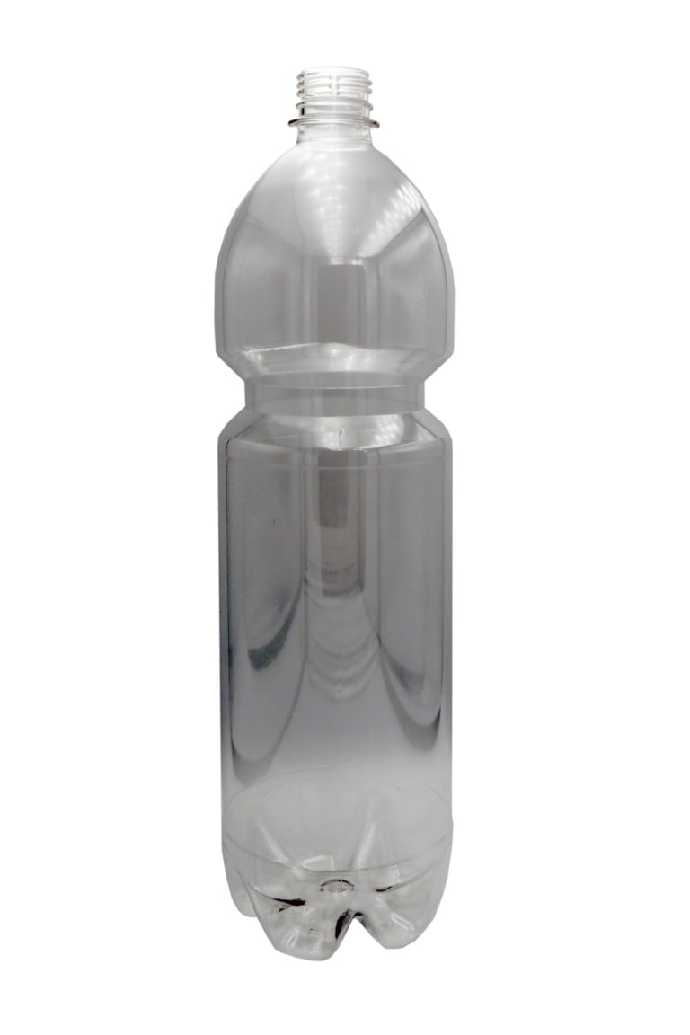 1500ml PET drinks bottle with recessed grip
