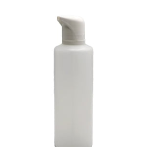 Bouteille ronde de 245 ml nature, y compris foamer 94