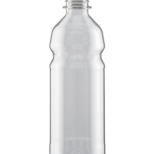 Bouteille de boisson en PET de 500 ml avec poignée encastrée
