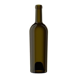 Bouteille de vin/vin mousseux en verre de 750ml IPNO