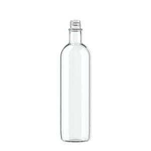 750ml glass bottle WATER PURE