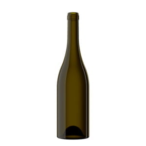 Bouteille en verre de 750 ml de vin/vin mousseux BORGOGNOTTA REGINA