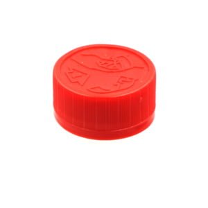 Fermeture à pression/rotative rouge