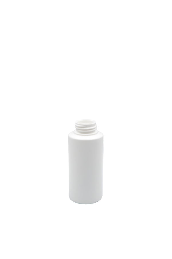 Bottiglia rotonda da 100 ml Bianco