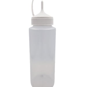 500ml all-round bottle made of LD-PE, straight cannula