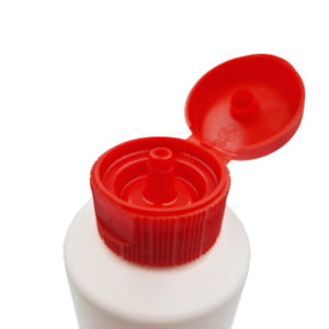 Fermeture à clapet rouge, 28/400, avec ouverture de 3mm
