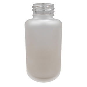 50ml round bottle frosted glass, 24/410