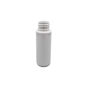 50ml round bottle PET white, 24/410