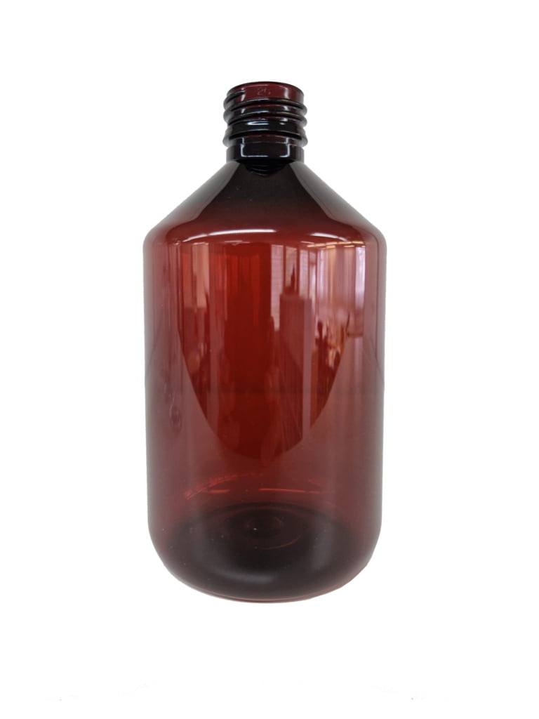500ml Veral bottle made of PET brown