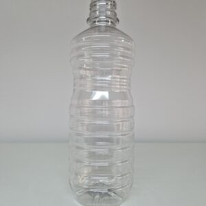 500ml PET round bottle with grooves