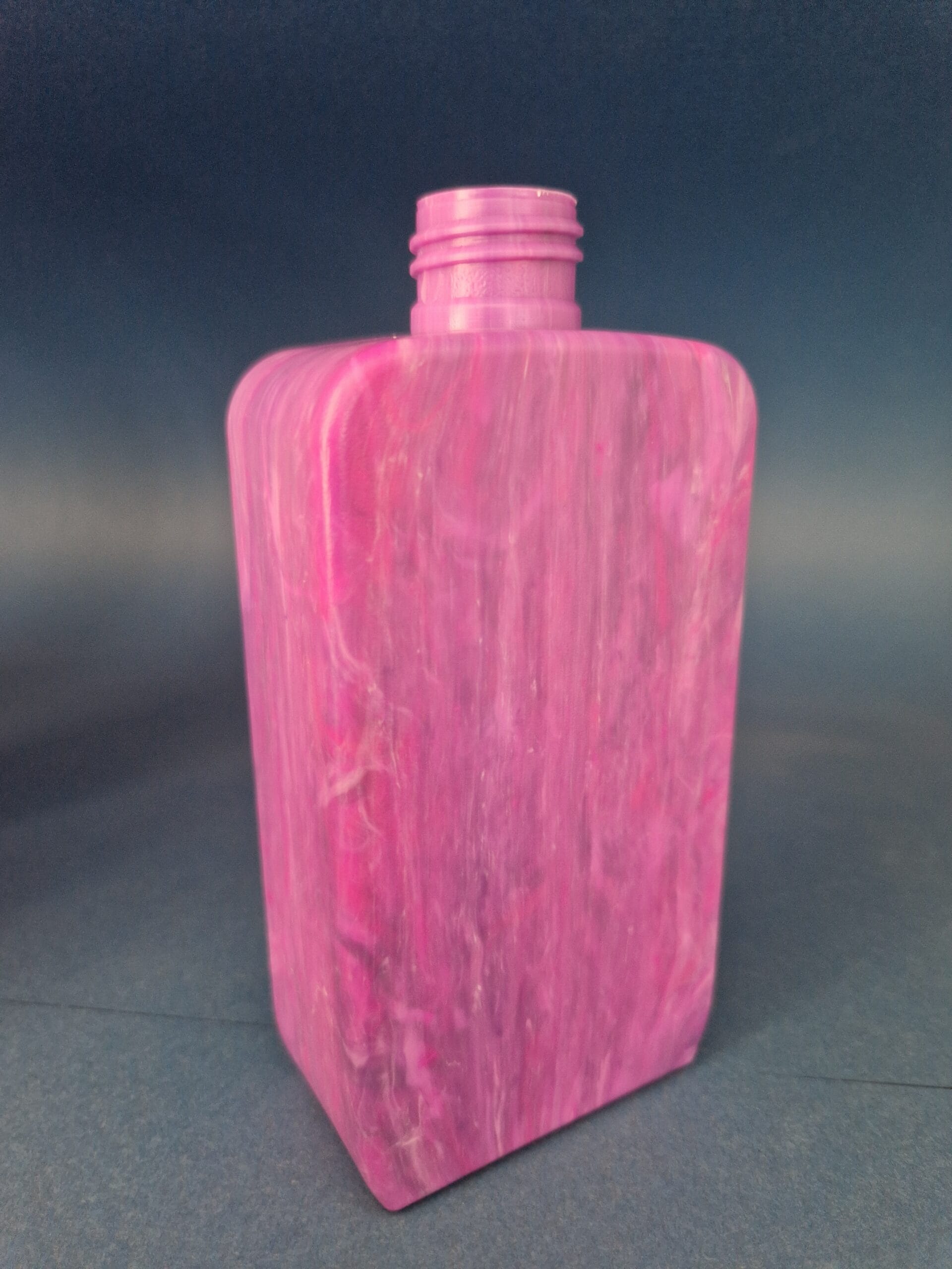 Flacone rettangolare da 250 ml Felbag HD-PE, 24/410 250ml Rechteckflasche Felbag HD-PE, 24/410 - immagine 2