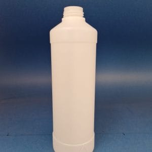 Flacon rond/à vaporisation de 500 ml EF naturel, 28/400