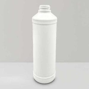 Vaporisateur/bouteille ronde de 500 ml EF blanc, 28/400